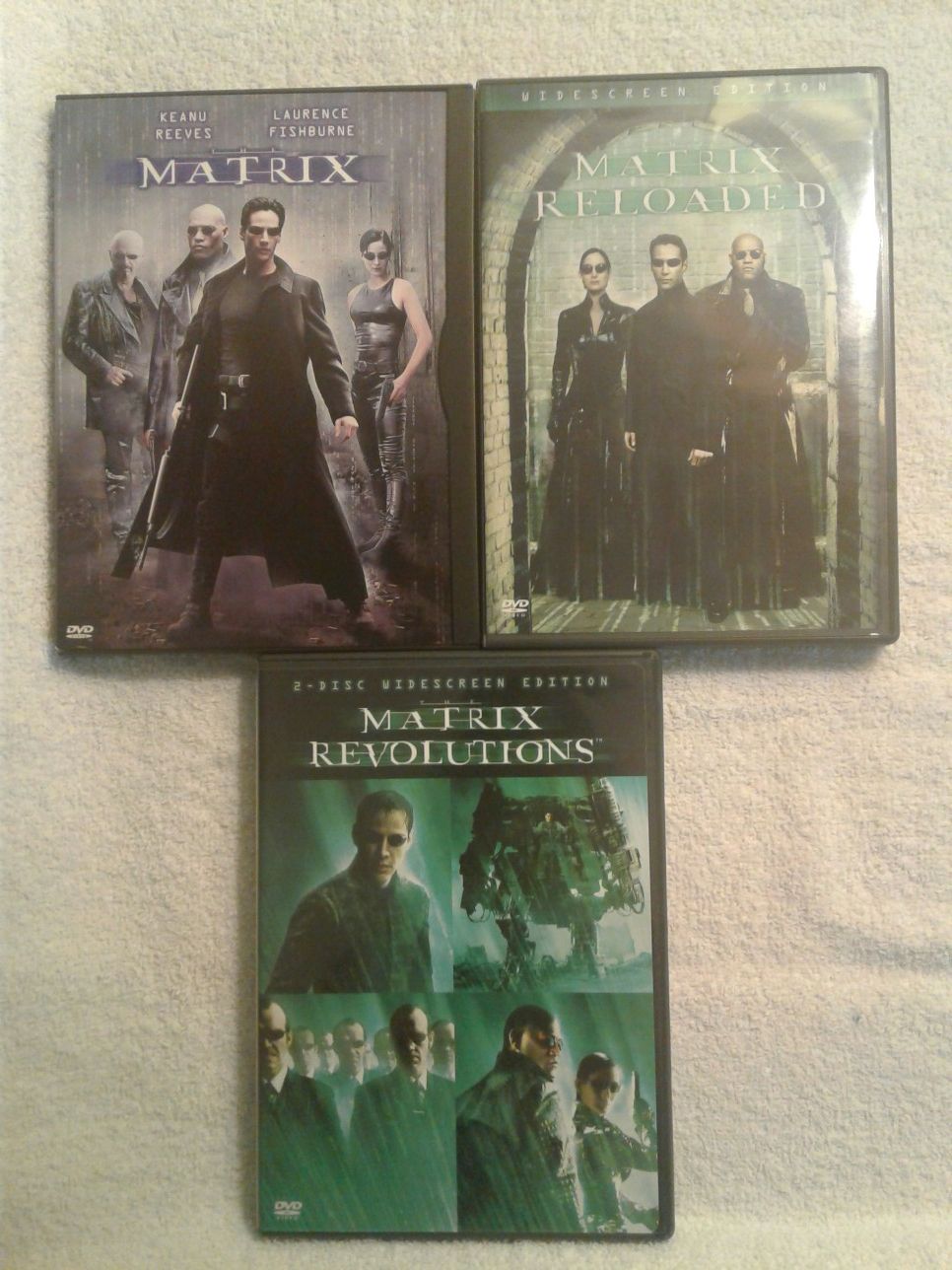 Matrix DVD Movies