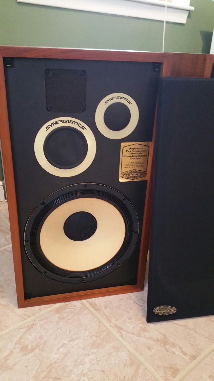 Vintage synergistic S-51 speakers