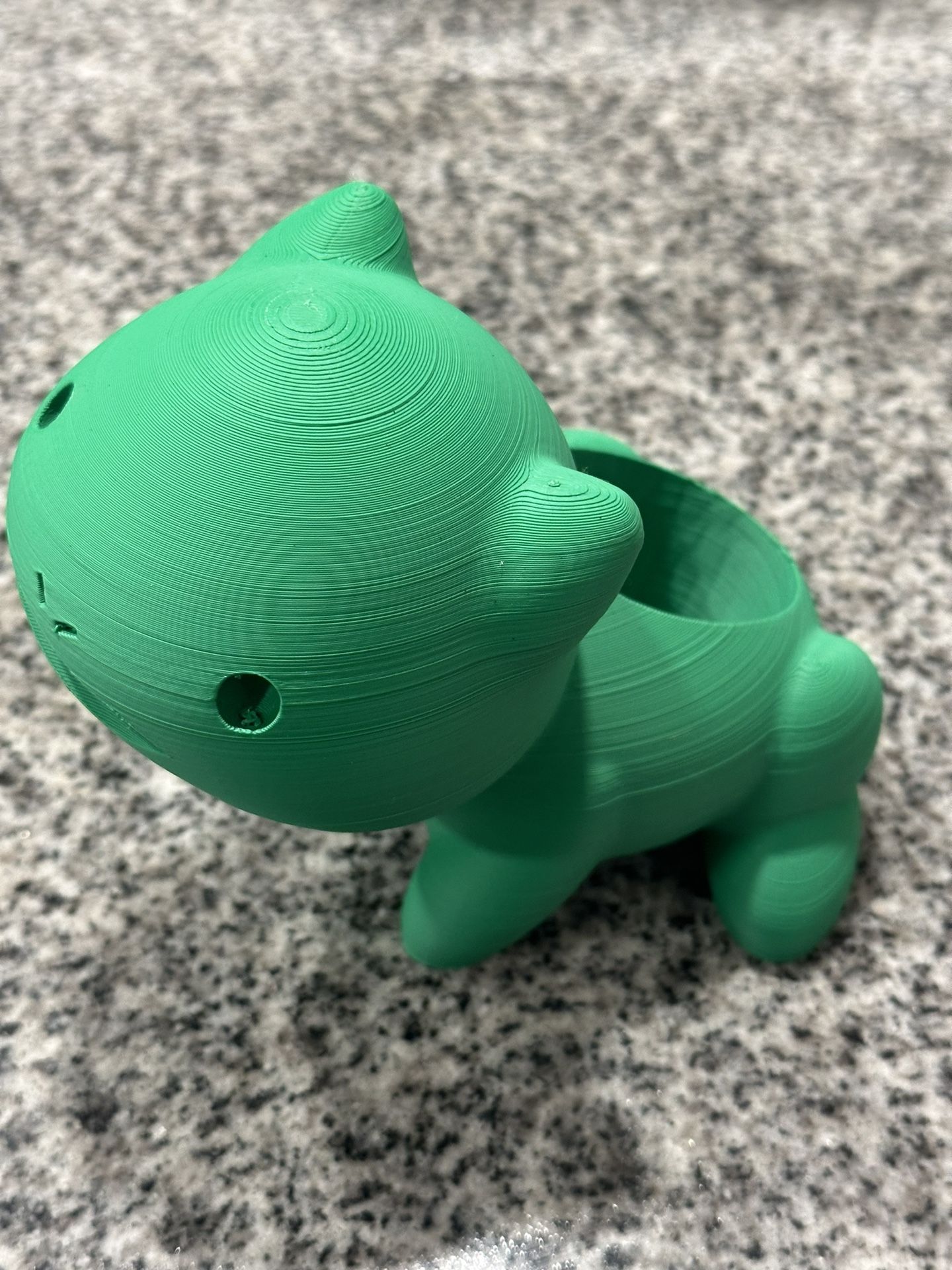 3D Printed Bulbasaur Planter Pokémon