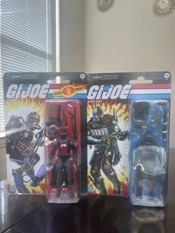 2024 GI Joe classified series retro Snow Beach Head and Cobra Eel 