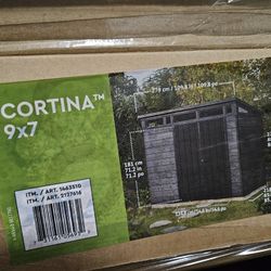 KETER CORTINA  9X7 RESIN SHED
