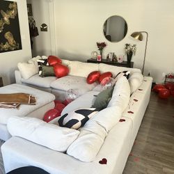 Zone Cream Modular Sectional