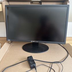 Sceptre 20 inch monitor. Works perfectly – great for second monitor / work from home