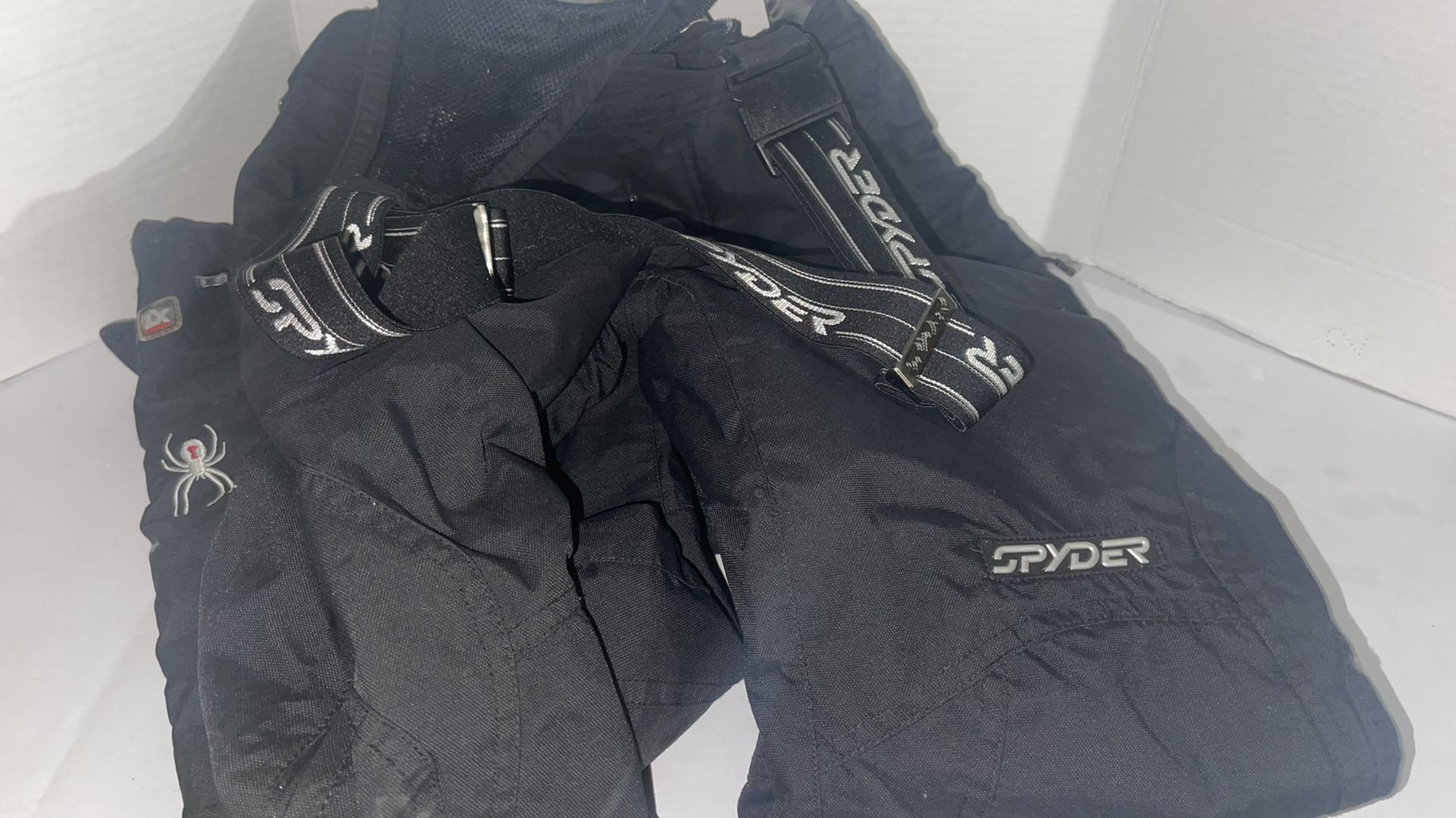 Spyder Unisex Kids 16 Snow Pants With Suspenders