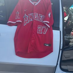 Angels Jersey Size L 2X And M