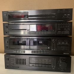 Vintage Kenwood Stereo System 