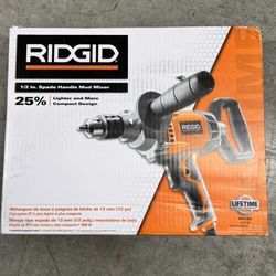 Rigid 1/2” Spade Mud Mixer
