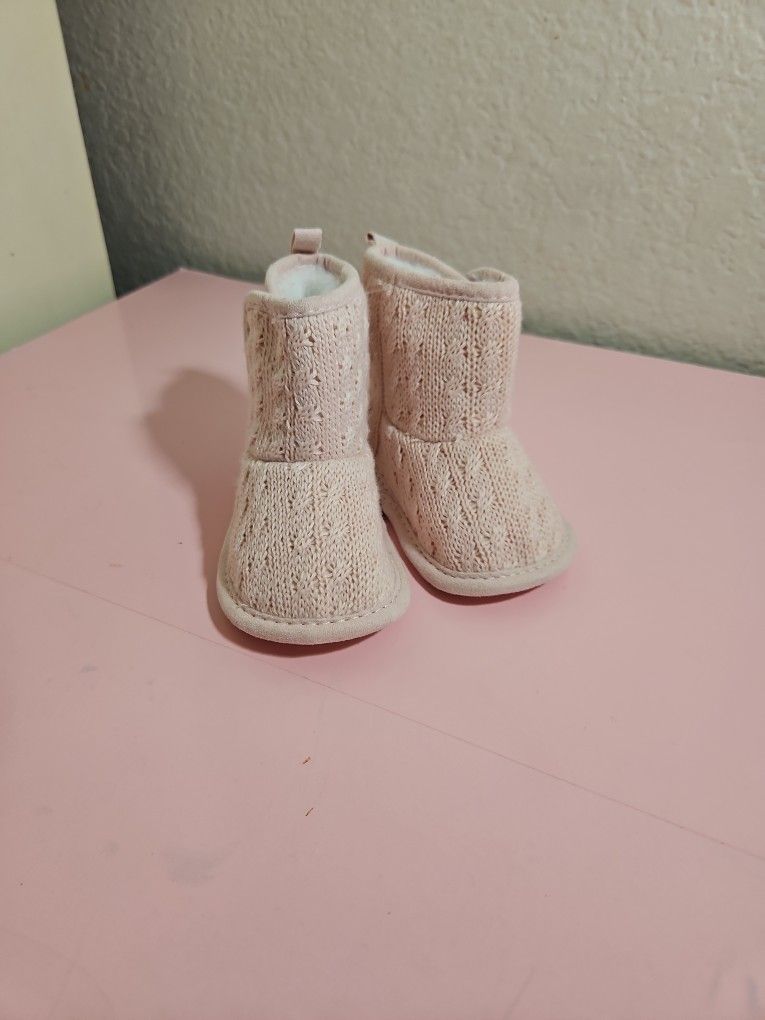 Infant Pink Boots