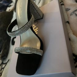 rhinestone high heels 