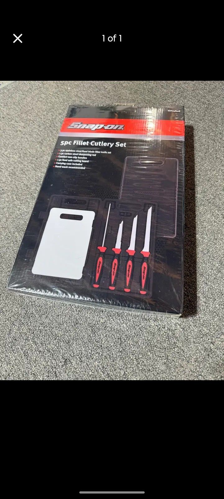 Snap On Fish Cleaning Kit Brand New 
