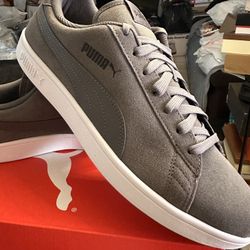 PUMA Mens Smash 3.0 Lace Up Sneakers Shoes Casual - White Mens Side 13