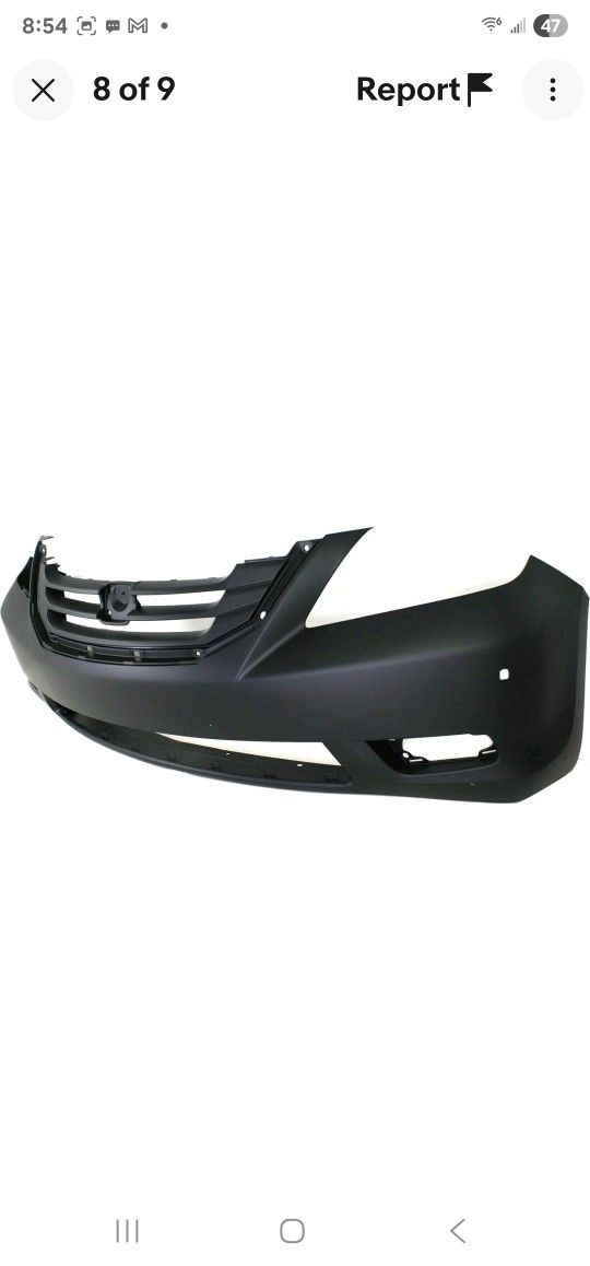 2008 To 2010 Honda Odyssey 3.5 Touring New Front Bumper
