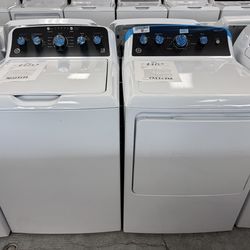 Open box GE Top load washer and dryer set
