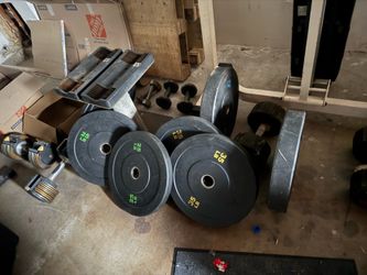 Bench press weight set, Olympic bar