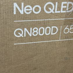 SAMSUNG 65-Inch Class Neo QLED 8K QN800D Series Mini LED Quantum HDR Smart TV with Ultra Slim Design, Dolby Atmos, Object Tracking Sound+, Q-Symphony 