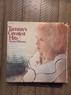 Vinyl Tammy Wynette Greatest Hits Classic Country LP Record Album