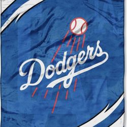 Queen Size Plush Dodger blanket for sale!!!! Cobija de Los Dodgers!! Queen Size!!!