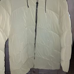 DKNY Women Hooded Puffer Coat/ Jacket