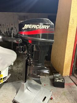 2000 Mercury 25HP Tiller Outboard 15” Short Shaft