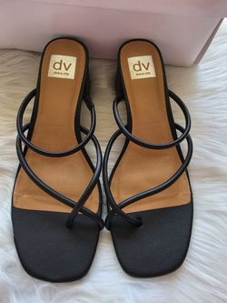 Dv Dolce Vita Women's Lumena Dress Sandals (Black) - Size 11.0 M
