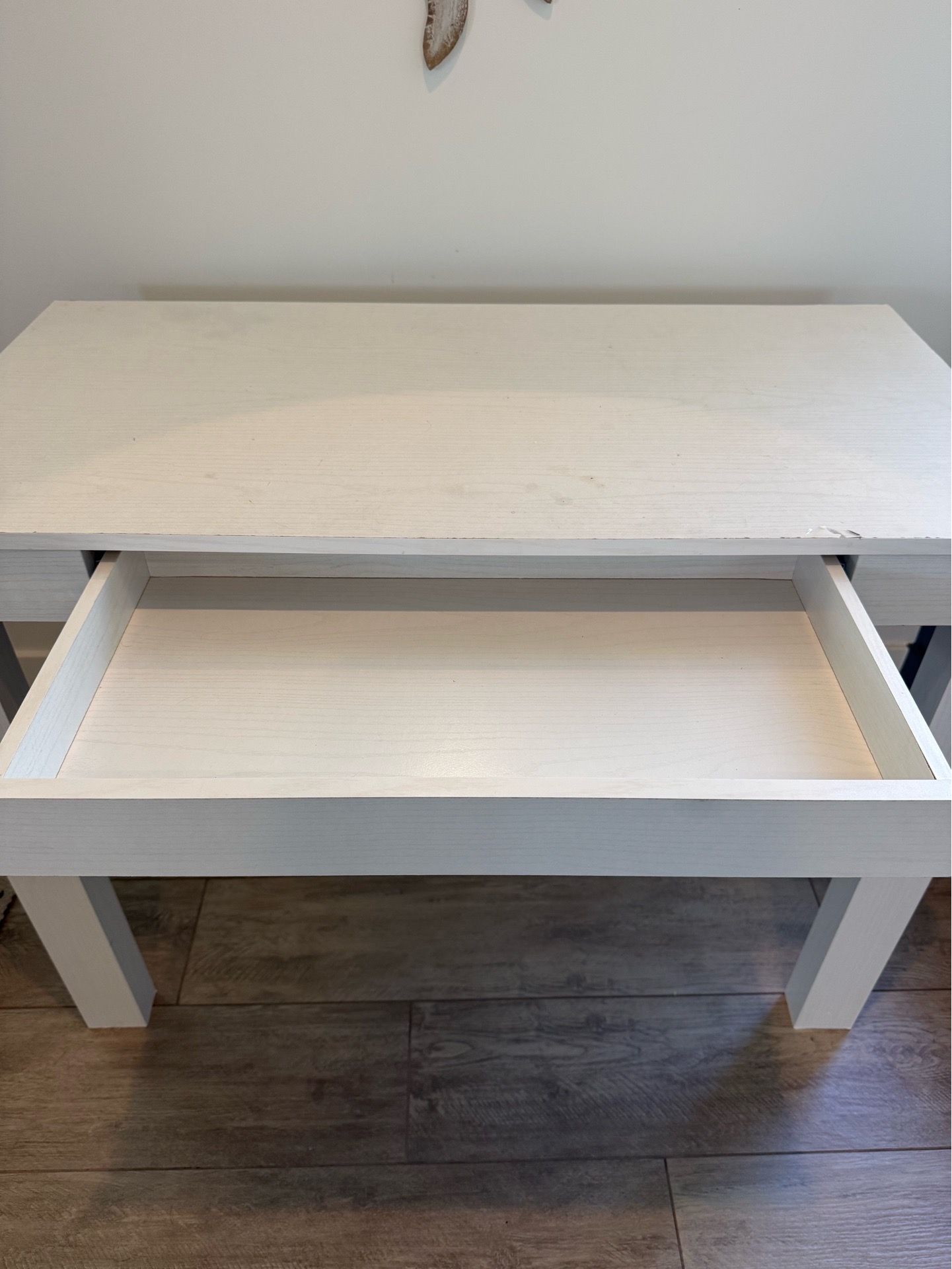 Wooden Office Desk with Cabinet