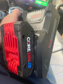 Bosch 18v battery and charger