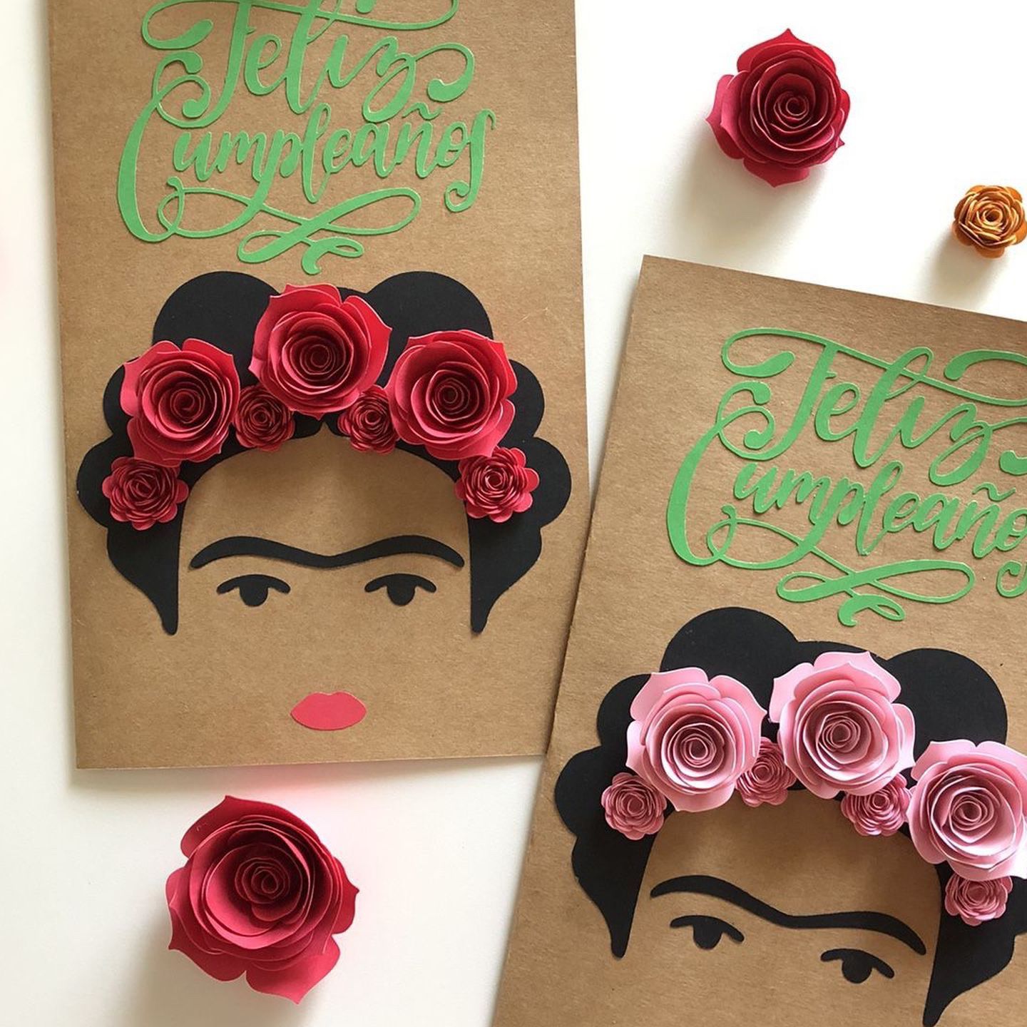 Frida Kahlo Feliz Cumpleanos/ Happy Birthday Card