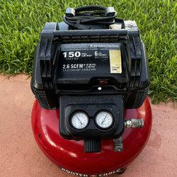 PORTER CABLE Pancake Air Compressor…150 PSI 6 GALS… $125
