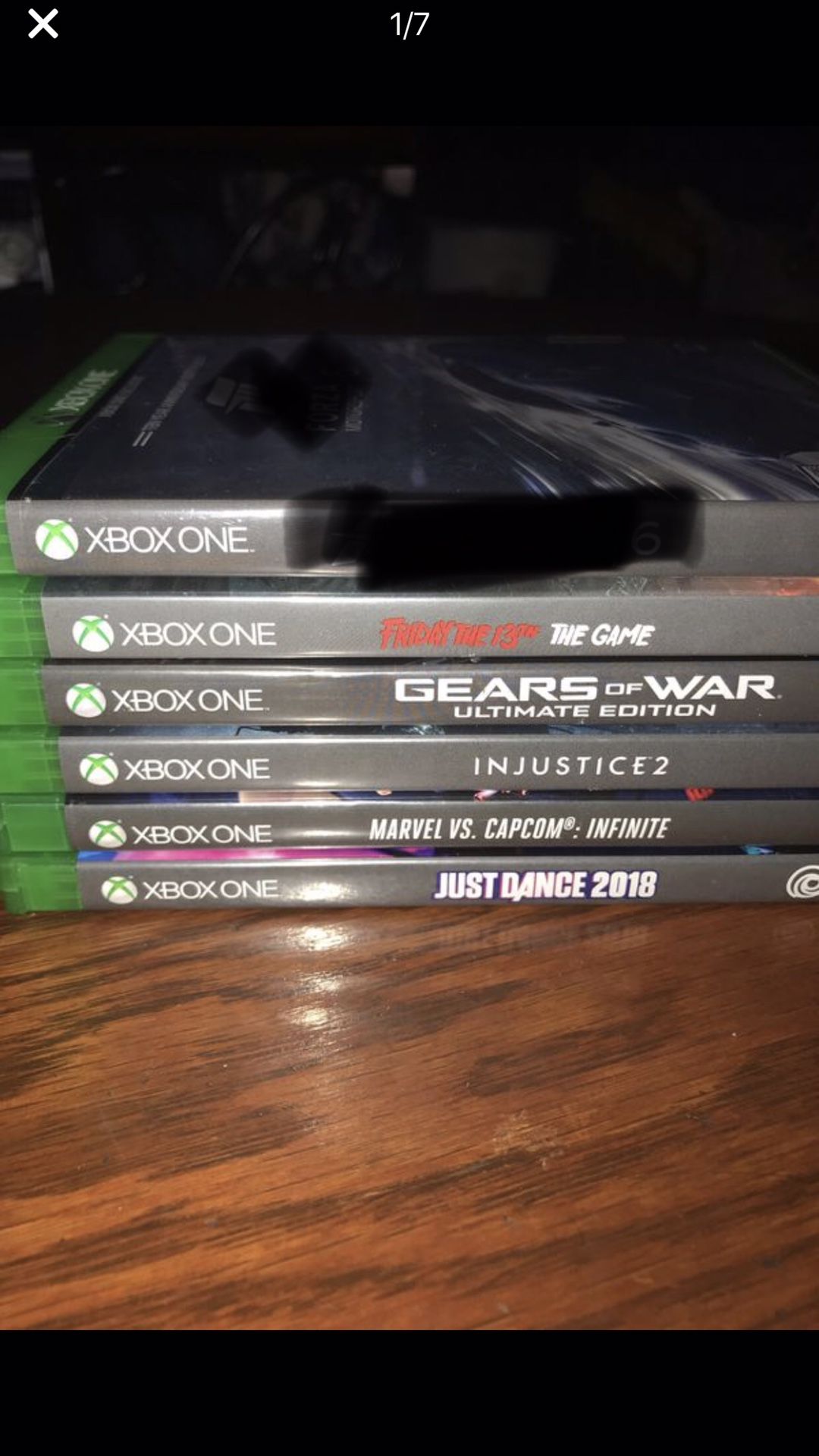 Xbox One lot of 5 games.