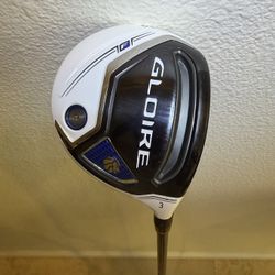 TaylorMade Gloire 3 Wood MINT CONDITION Stiff Flex With Headcover
