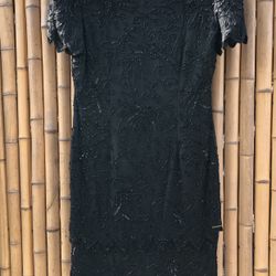 Vintage Stenay Silk Beaded/Sequin Dress