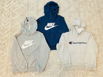 Nike & Champion Hoodie, Youth Sizes
