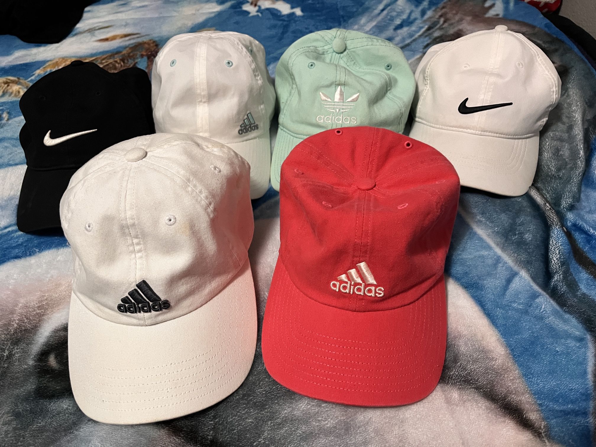 Nike and Adidas Hats 