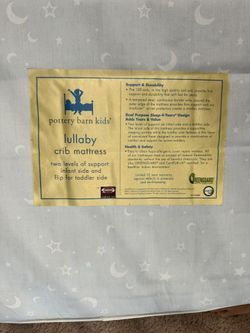 Pottery Barn Lullaby Mattress