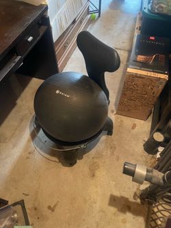 Gaiam yoga ball chair