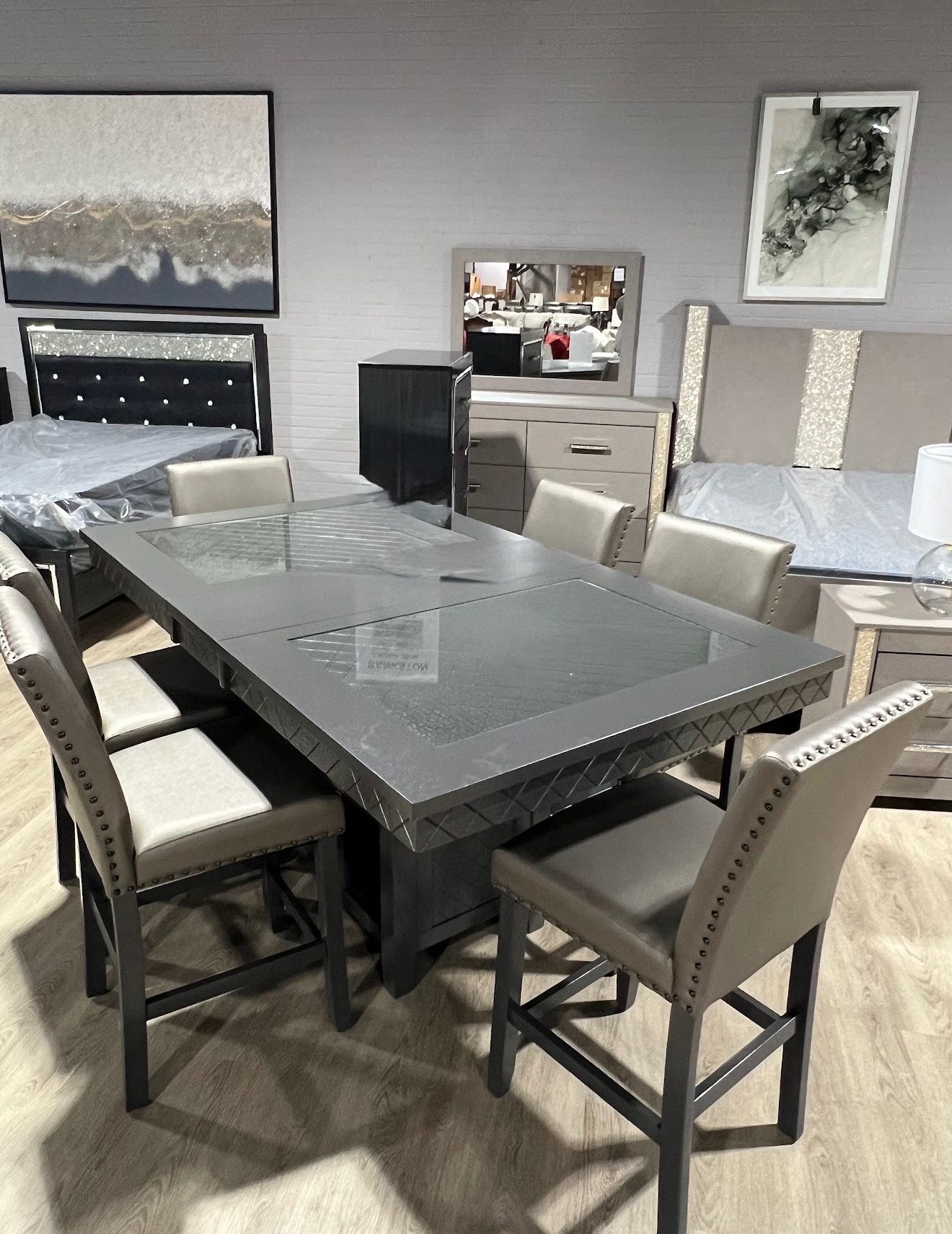 Dining Table Set No Money Down No Credit Need