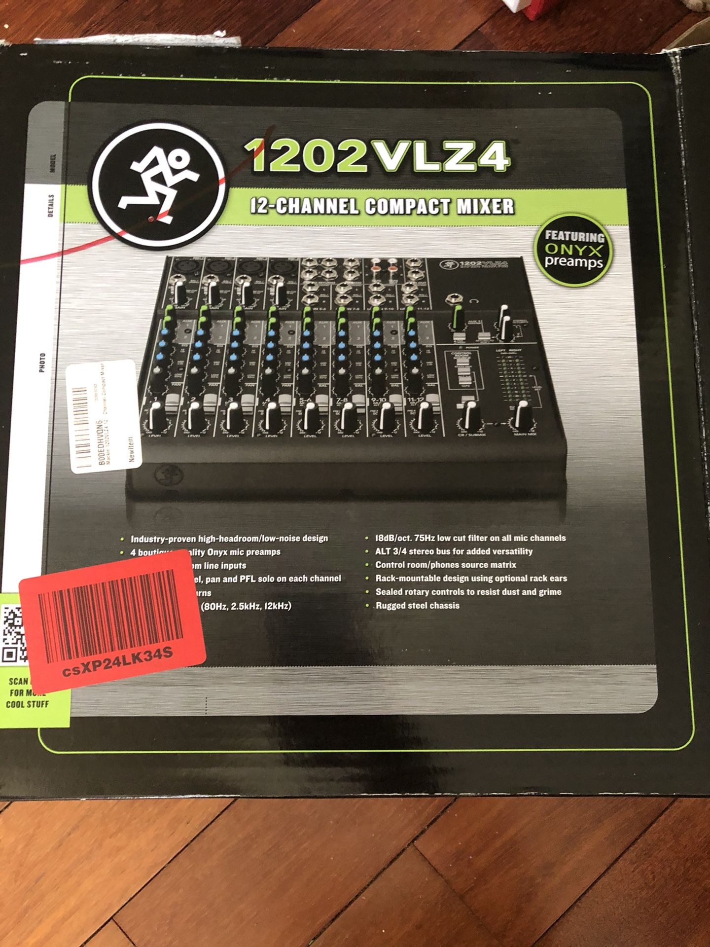 Mackie 12-channel compact mixer