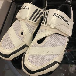 Shimano Triathlon Road Bike Shoes - SZ 41 