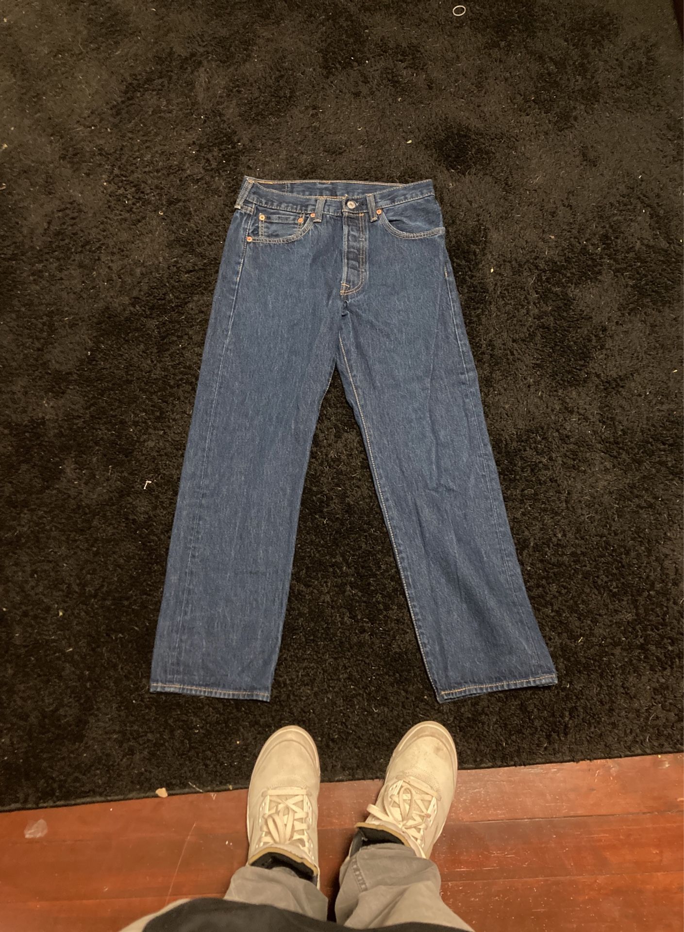 Blue Levi 501s