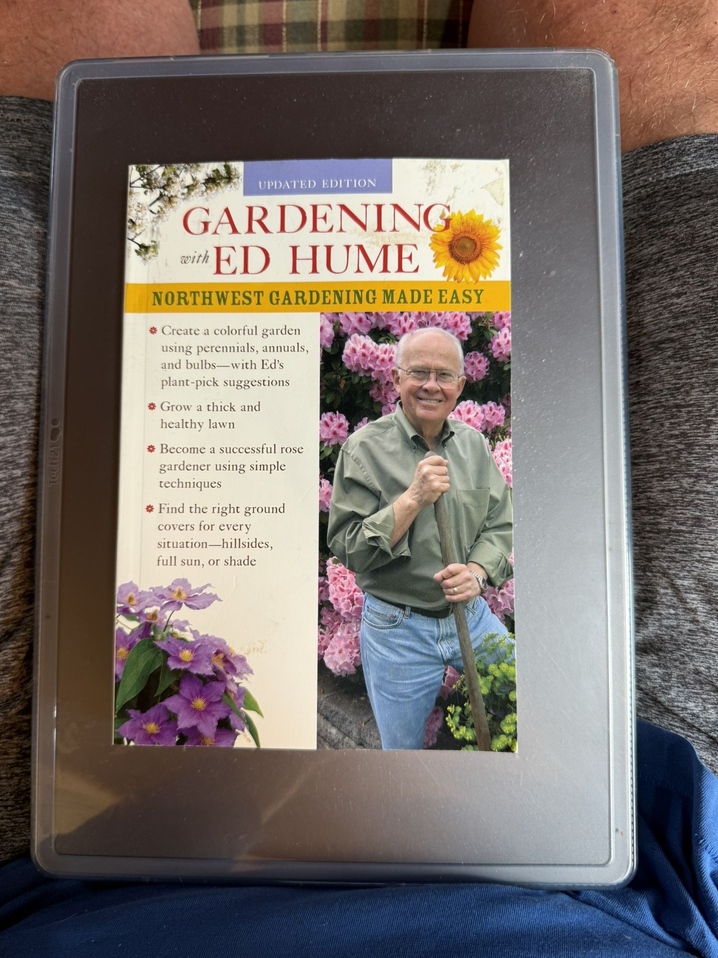 Book by Ed Hume on gardening