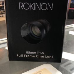 Rokinon 85mm Lens Canon RF Limited Time Sale 