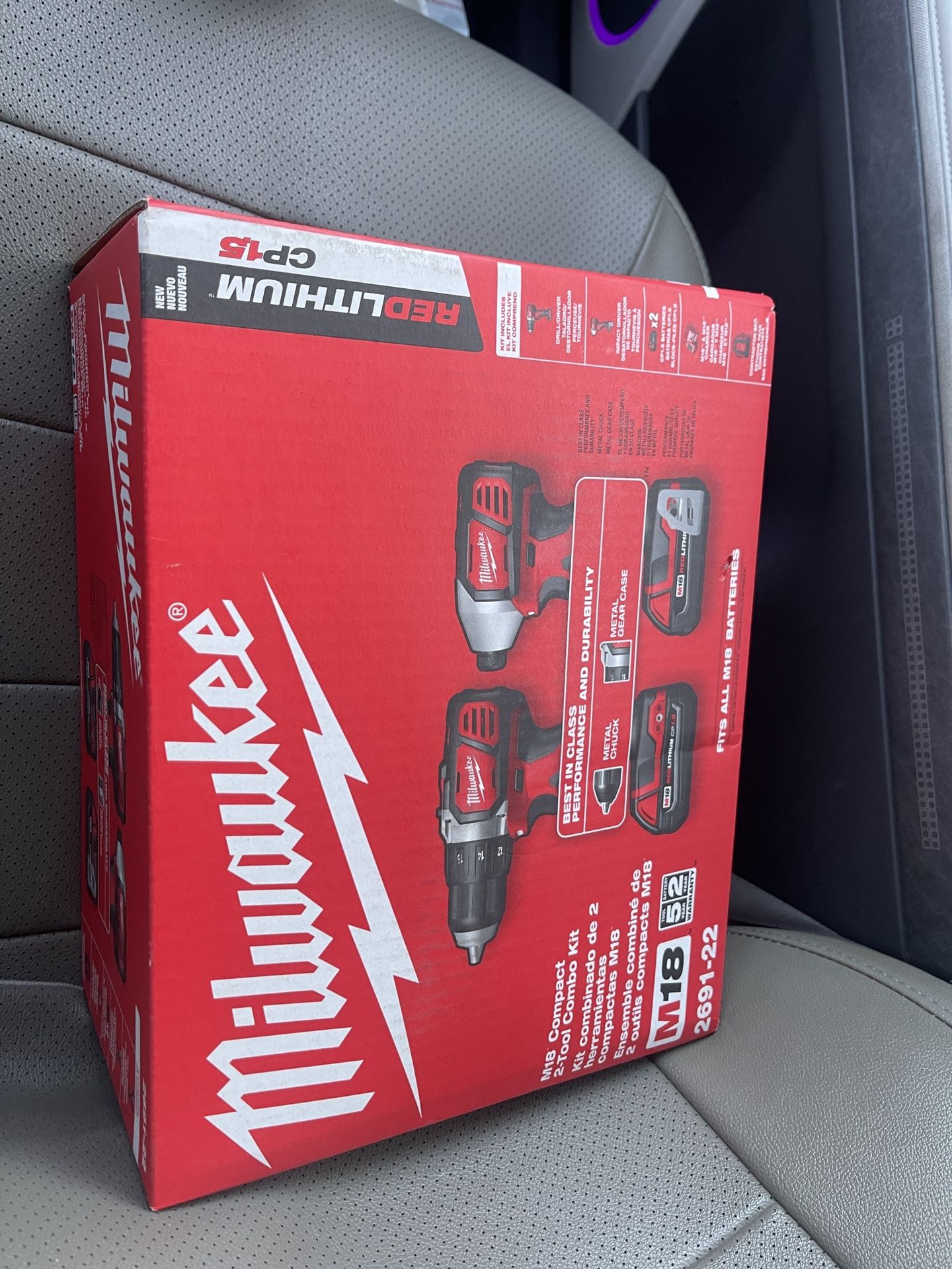 Milwaukee Drill Combo New In Box