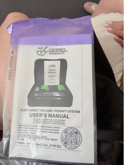 New Sealed University Compounding Pharmacy Elect-ED Vacuum Therapy System