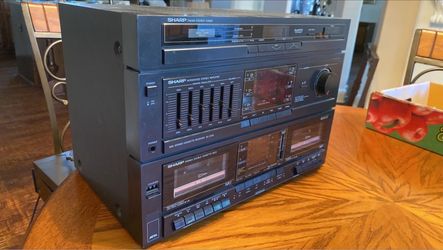 Vintage Sharp SC-5100 Stereo Cassere Receiver / AM/FM Tuner