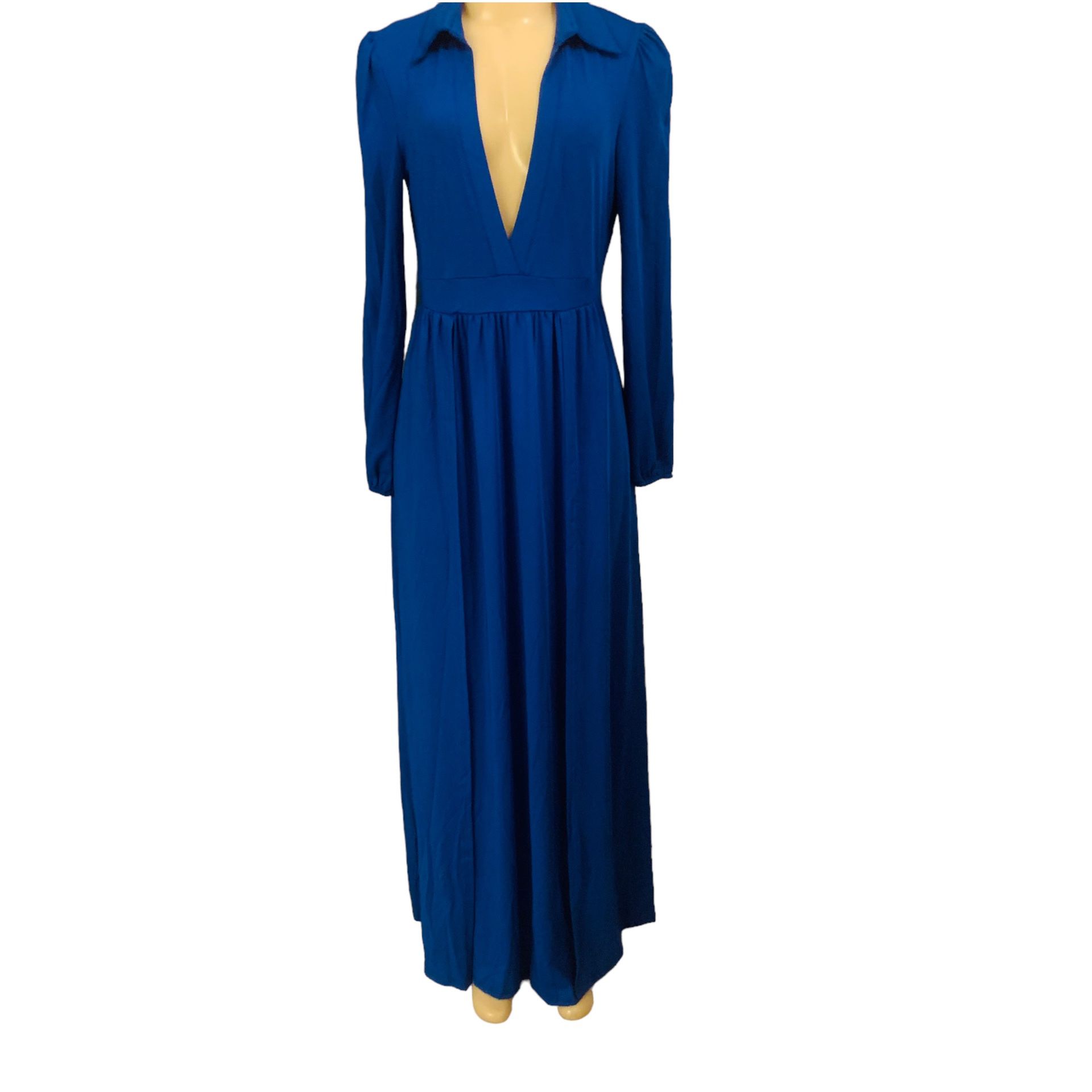New! CTU Sz S Women Royal Blue Dress