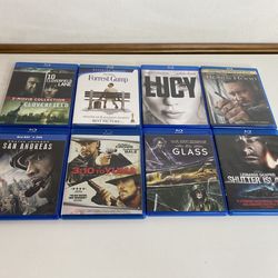 Set of 8 movies Blu-ray