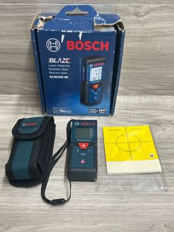 Bosch GLM165-40 Blaze Pro 165 Ft Laser Measure with Pouch (PO1025154)