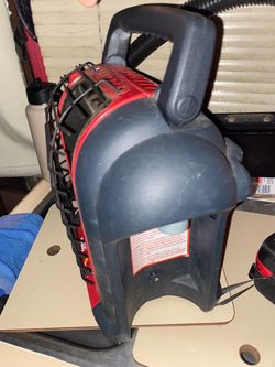 Portable Propane Heater Red and Black