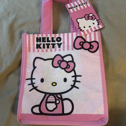 Hello Kitty Pink Eco Friendly Tote Bag 8 Inch 