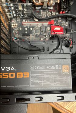 550 B3 EVGA Bronze PSU